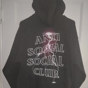 Anti social social club save your tears hoodie